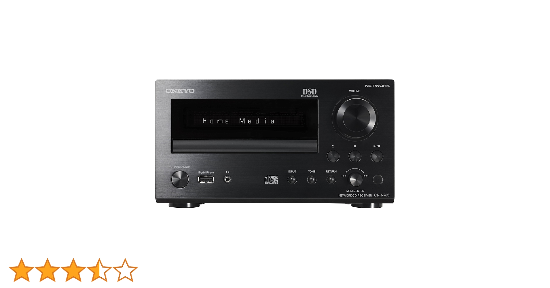 Amazon.co.jp: ONKYO ネットワークCDレシーバー ブラック CR-N765(B